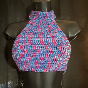 Crochet summer top size medium handmade